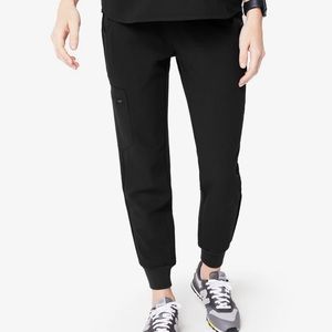FIGS Zamora Jogger Scrub Pants - Black